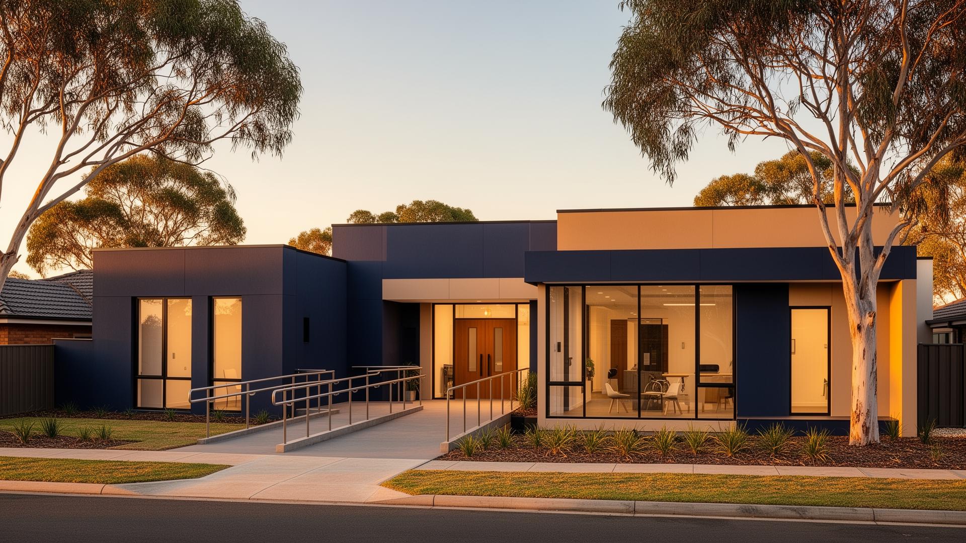 Purpose-built Specialist Disability Accommodation home exterior — Indus Ability NDIS SDA provider Australia